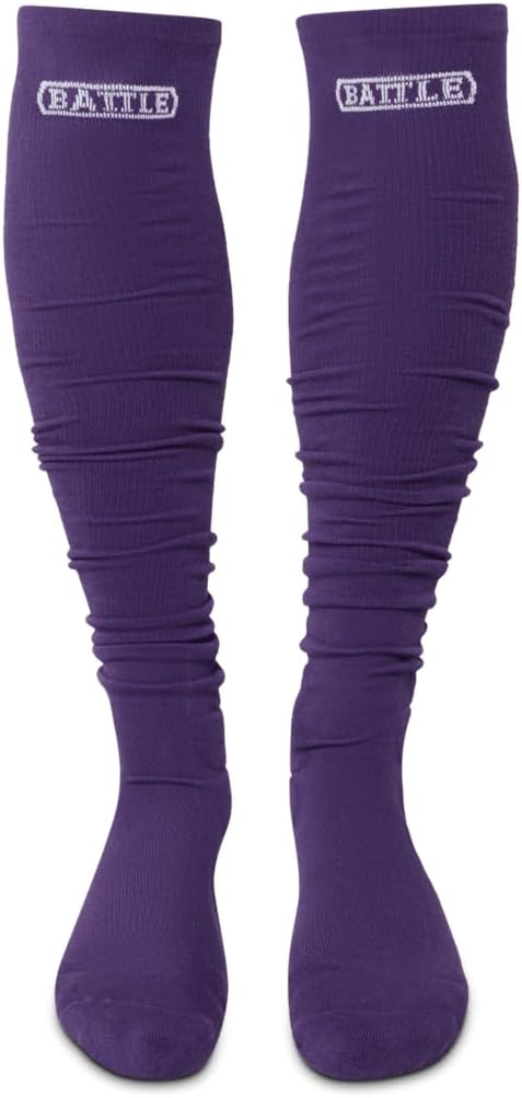 new Battle Sports Adult Lightweight Long Football Socks