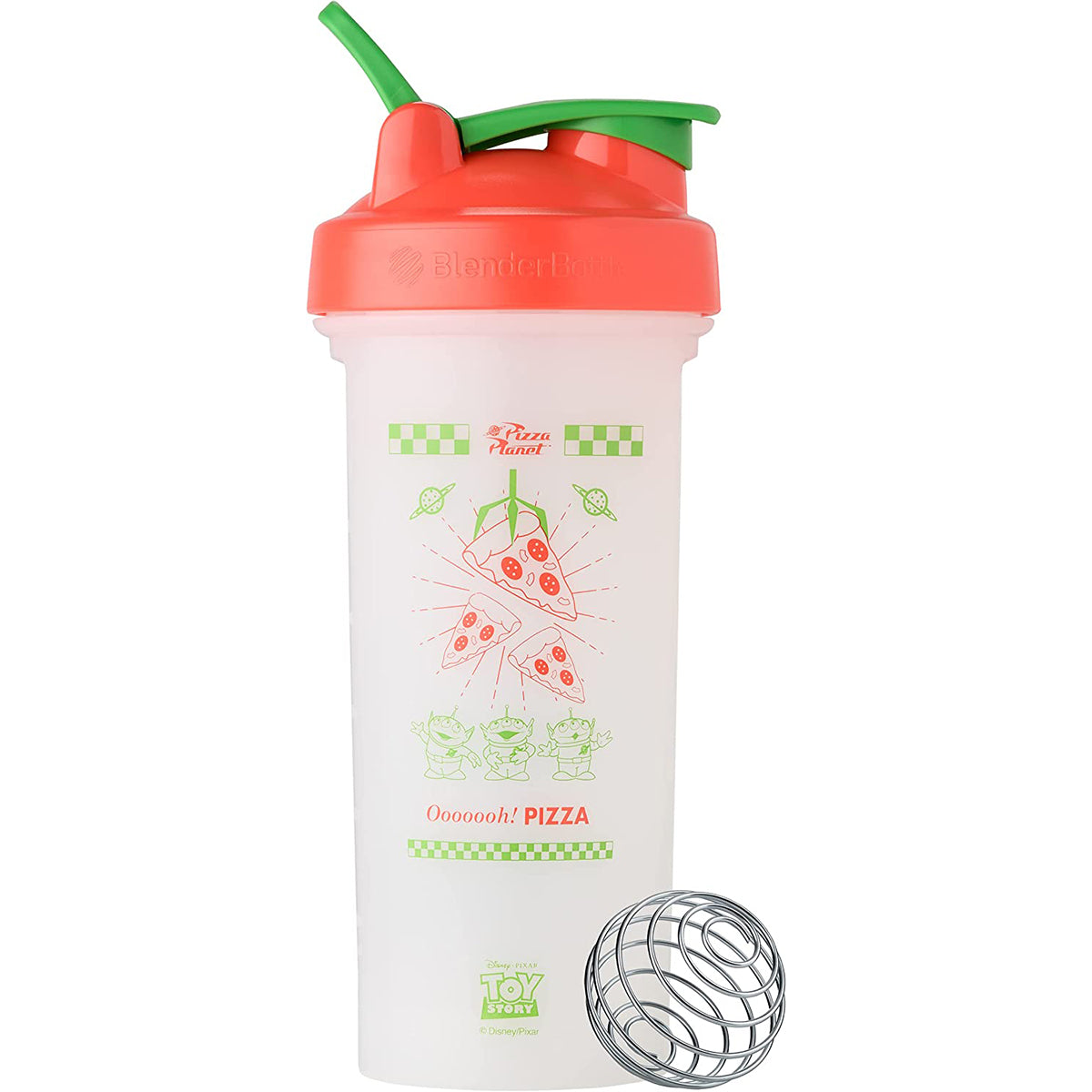 new Blender Bottle Classic 28 oz. Disney Pixar Shaker Mixer Cup with Loop Top