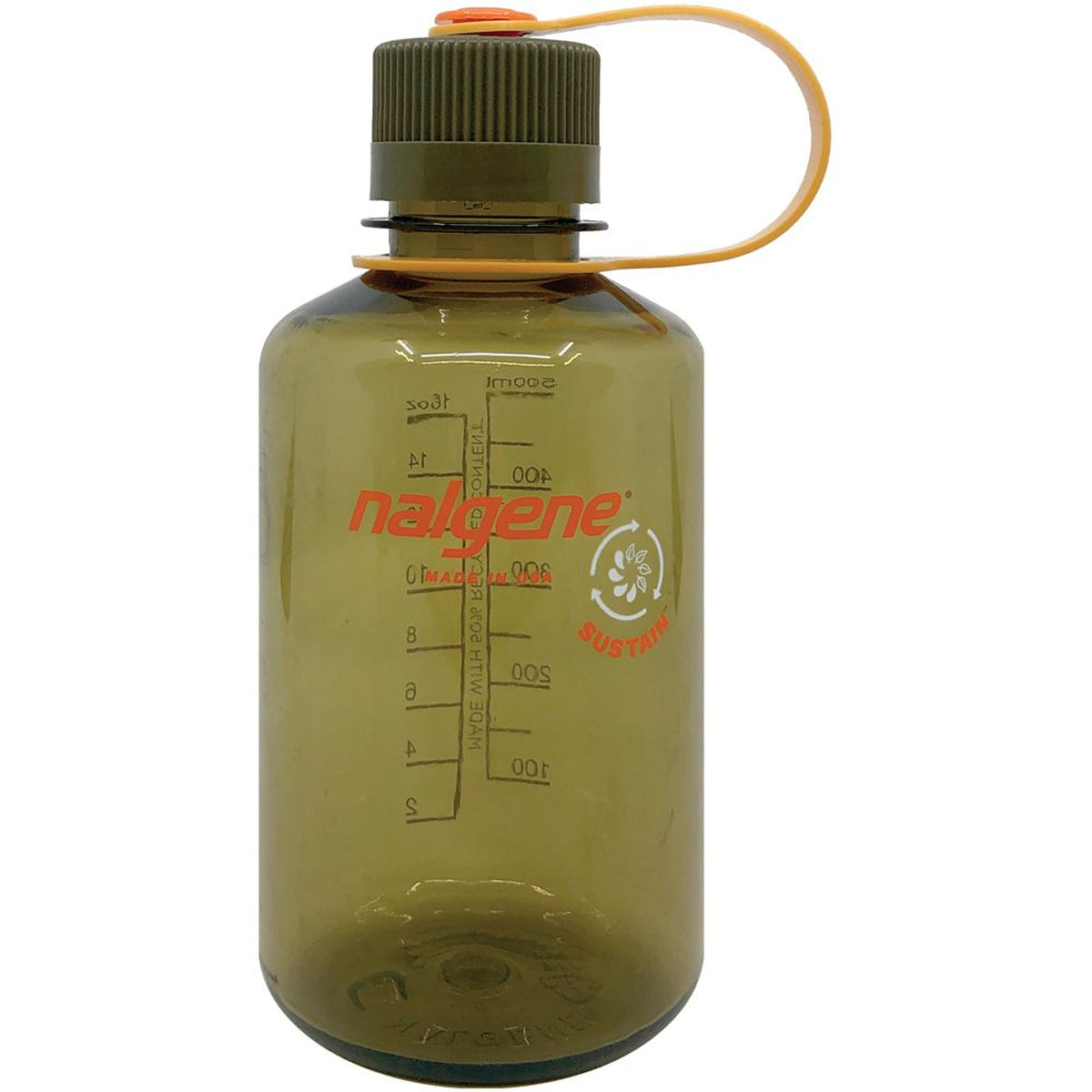 new Nalgene Sustain 16 oz. Narrow Mouth Water Bottle