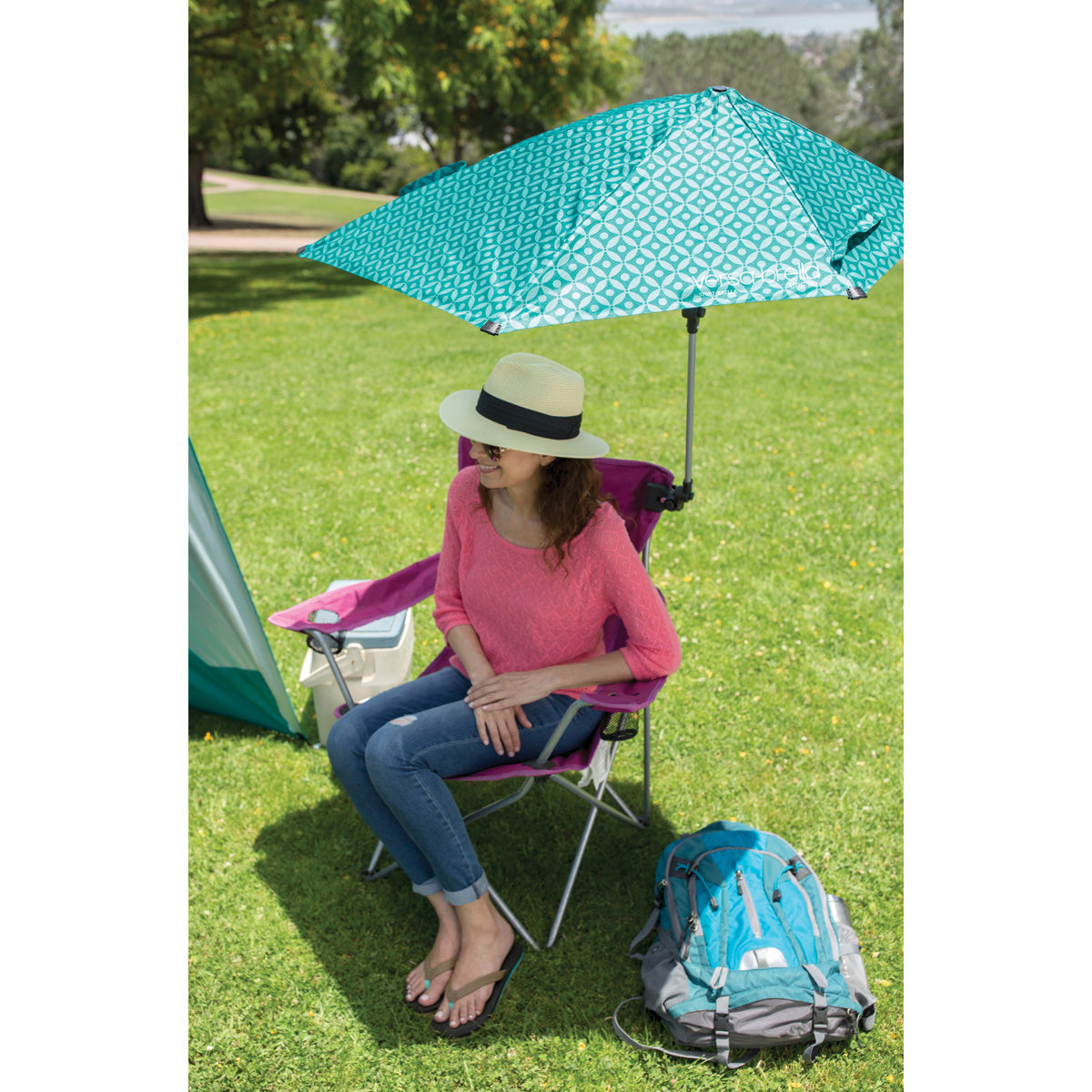 new Sport-Brella Versa-Brella Umbrella with Universal Clip
