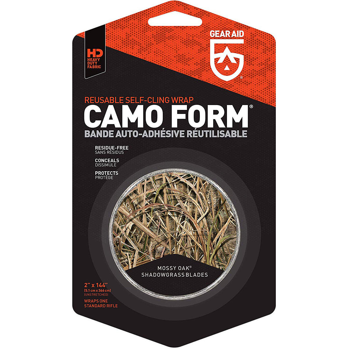 new McNett Tactical Camo Form Protective Stretch Fabric Tape Wrap