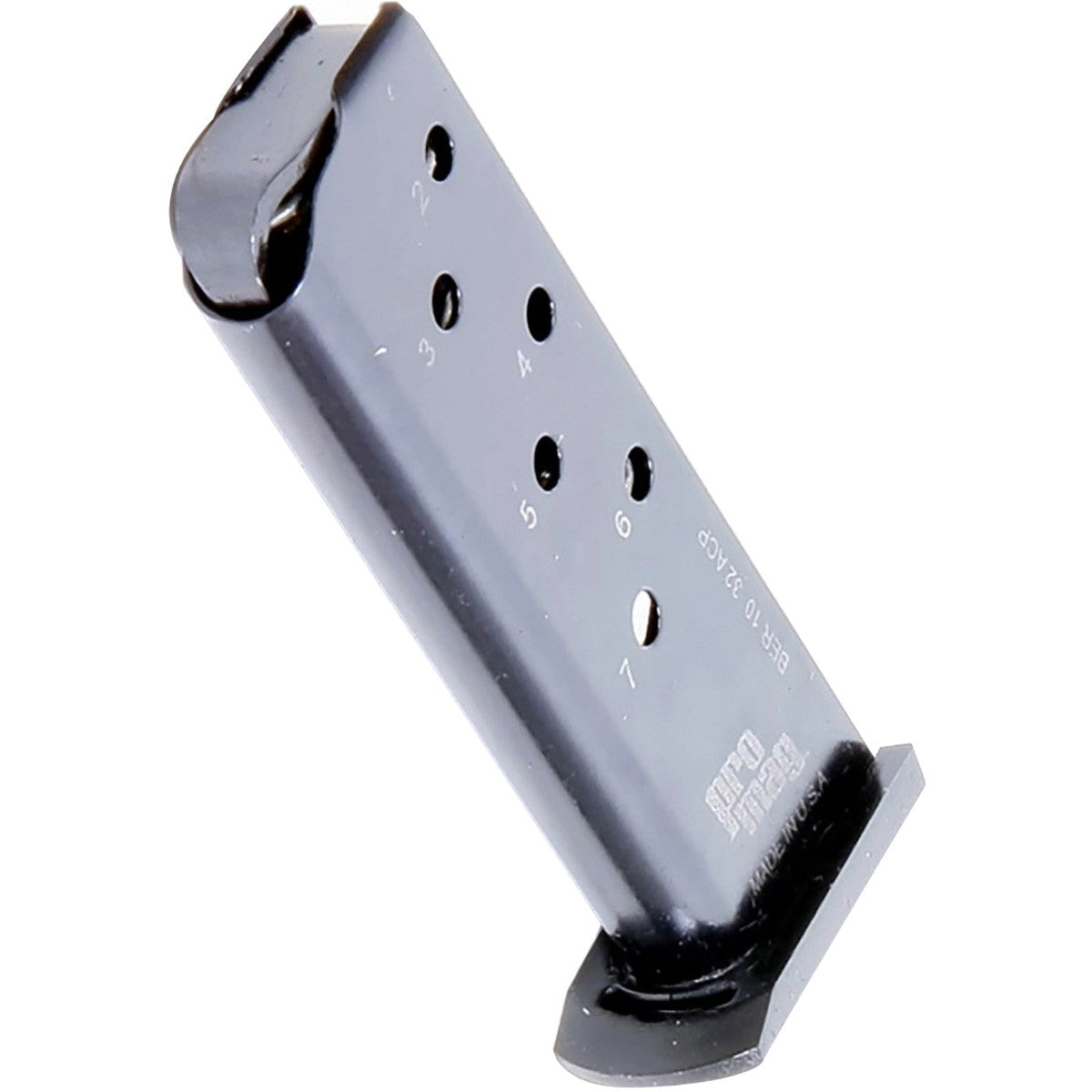 new ProMag Beretta 3032 Tomcat .32 ACP, 7-Round Magazine, BER 10, Blue Steel