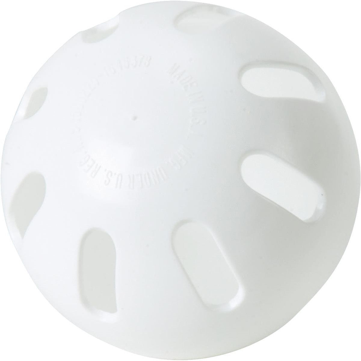 new Wiffle Ball 9" Regulation Baseball Size Curve Training Plastic Ball