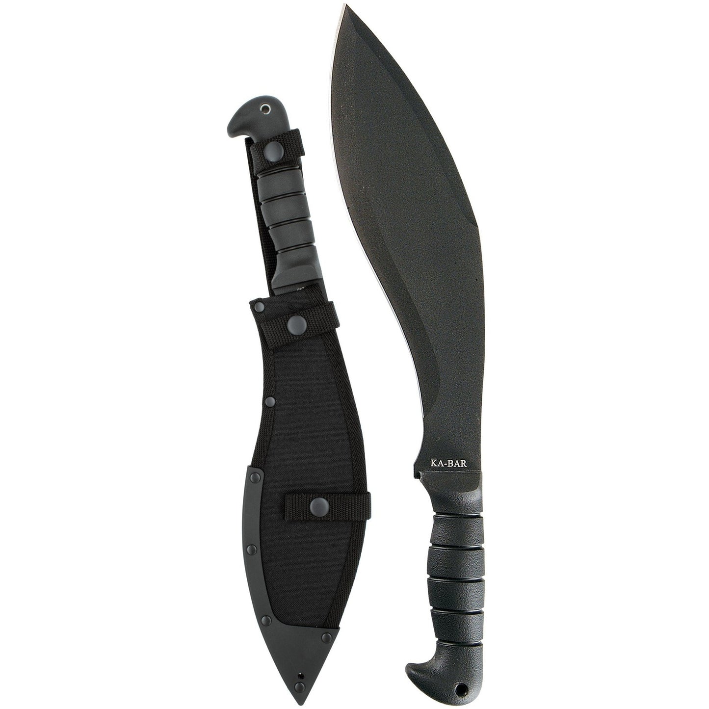 new KA-BAR 11.5" Fixed Blade Kukri Machete Sheath - Black