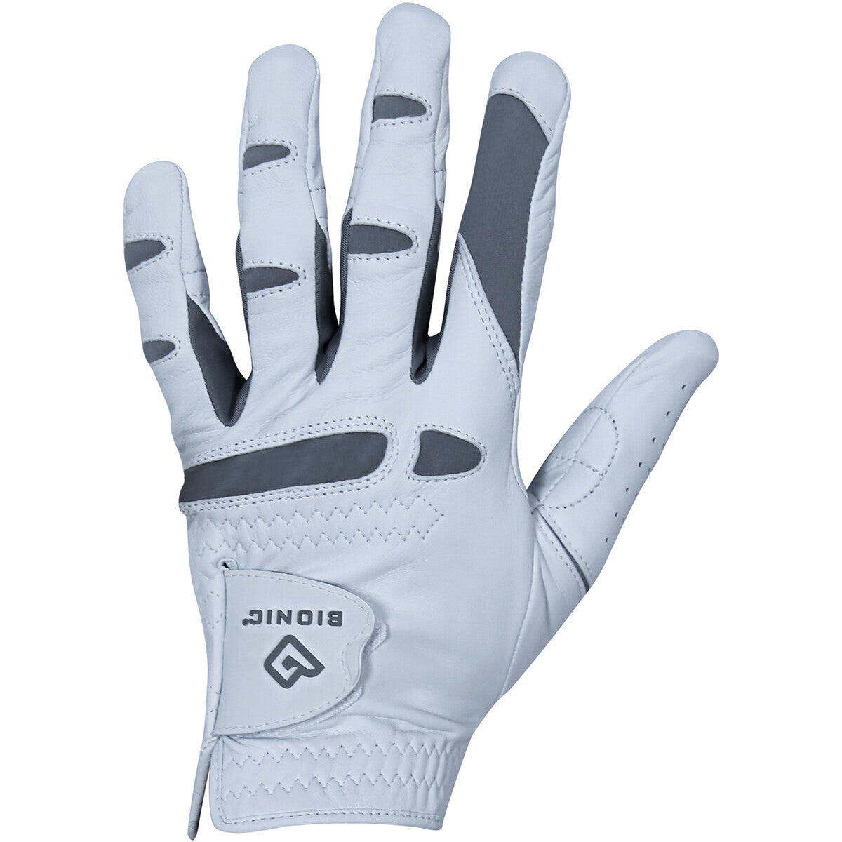 new Bionic Men's Left Hand Performance Grip Pro Golf Glove - White
