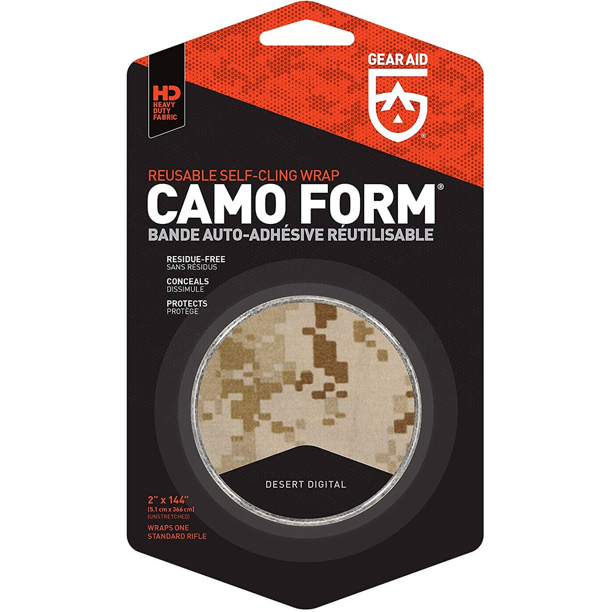 new McNett Tactical Camo Form Protective Desert Digital Fabric Tape