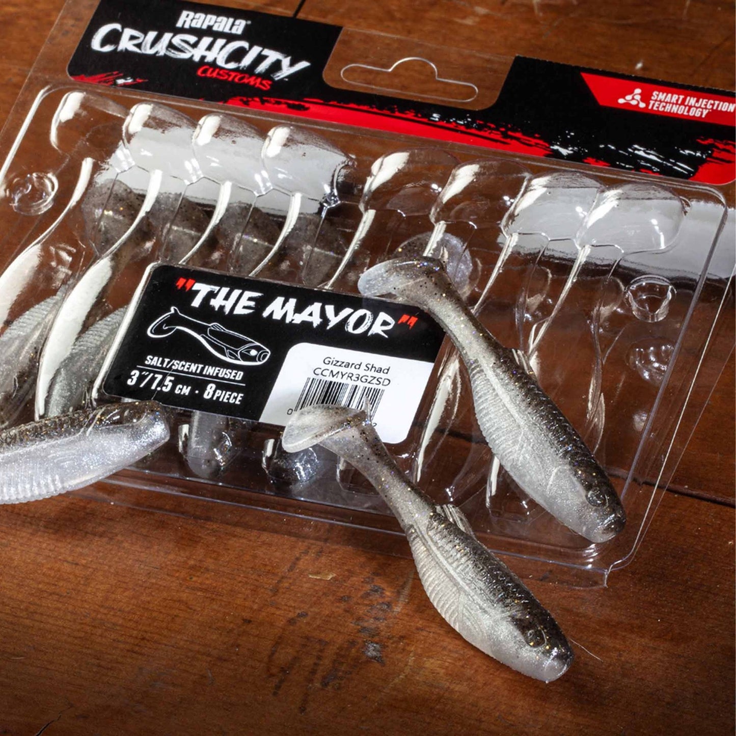 new Rapala CrushCity The Mayor 4" Swimbait