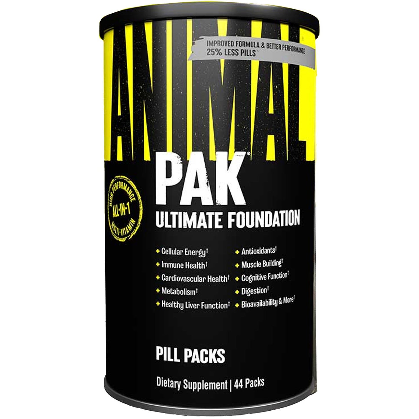 new Universal Nutrition Animal Pak Dietary Supplement 44 Packs