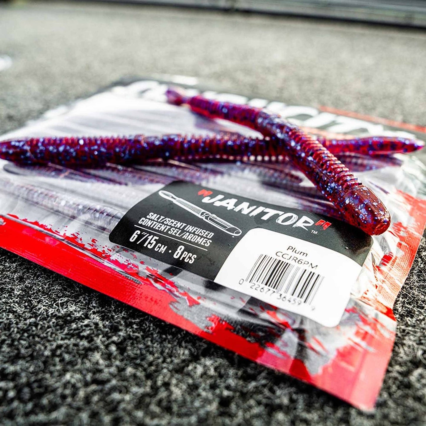 new Rapala CrushCity Janitor 6" Worm