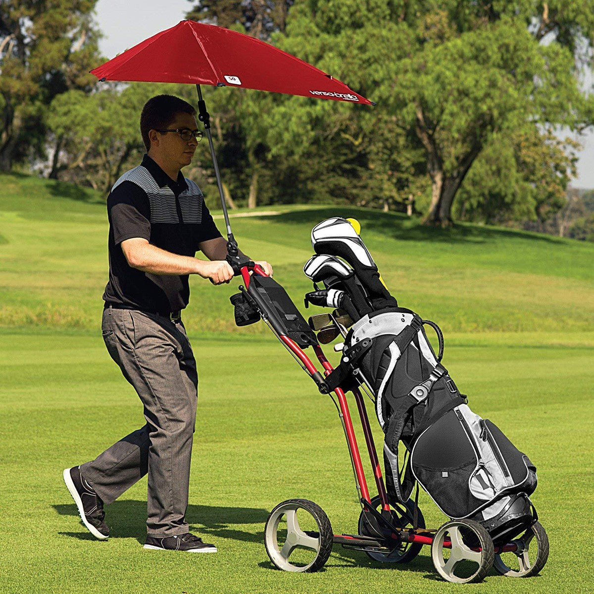 new Sport-Brella Versa-Brella Umbrella with Universal Clip