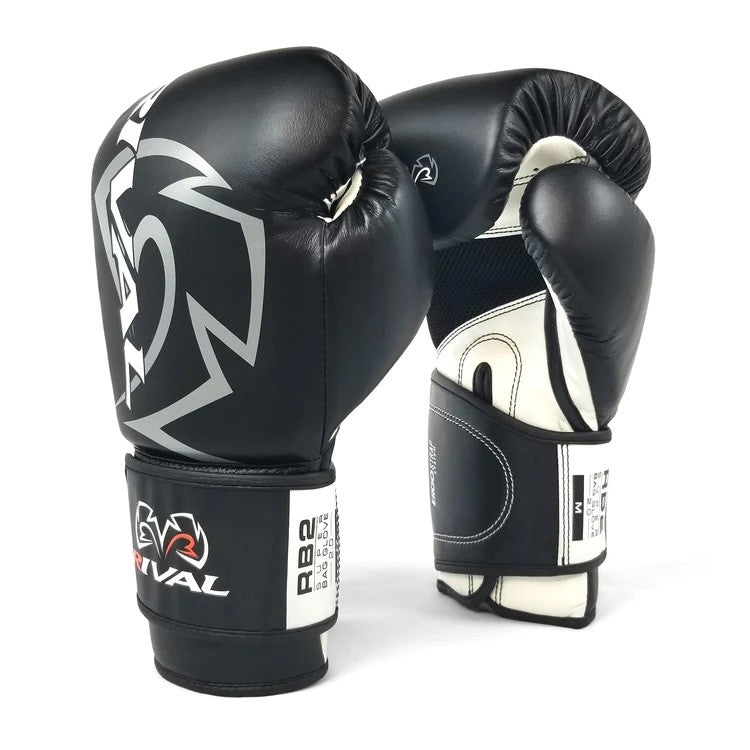 new RIVAL Boxing RB2 2.0 Super Bag Gloves, High-Density Multi-Layered Foam Padding