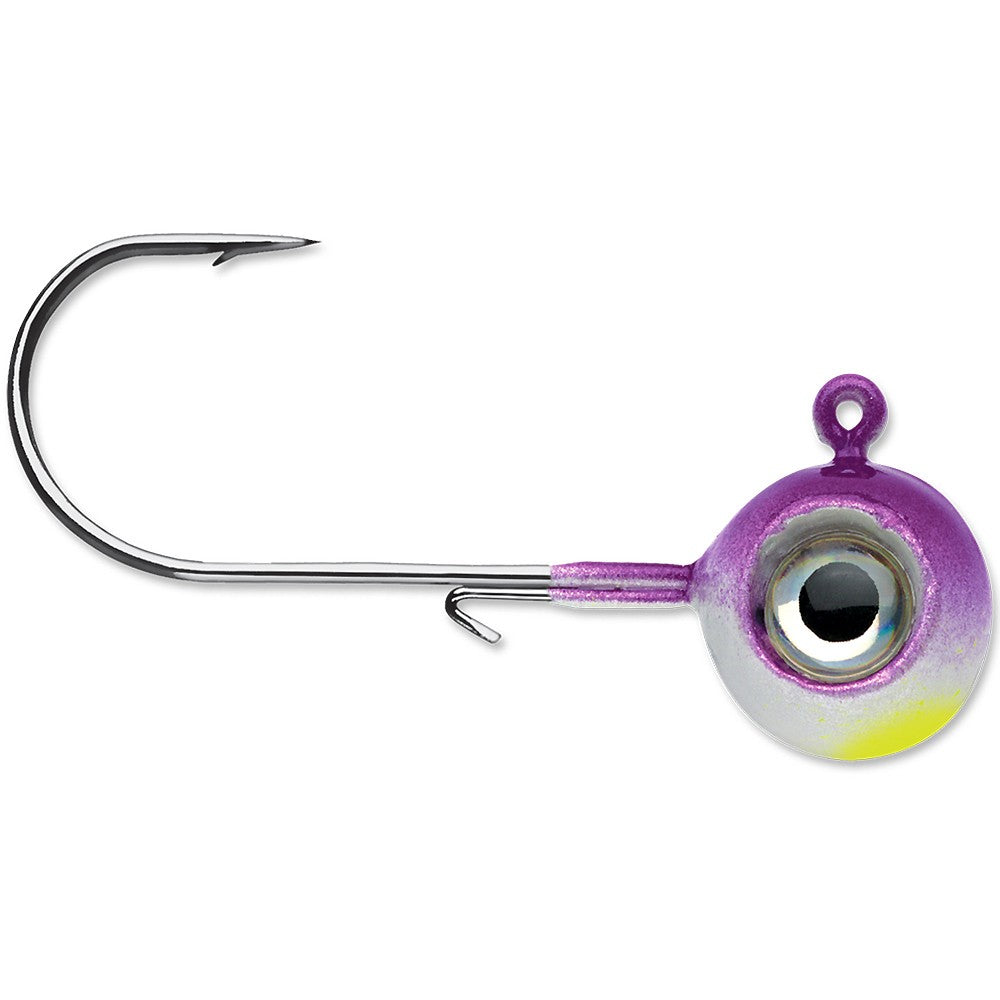 new VMC Neon Moon Eye Oz. 3D Holographic Jig - 4 Pack - Purple Albino