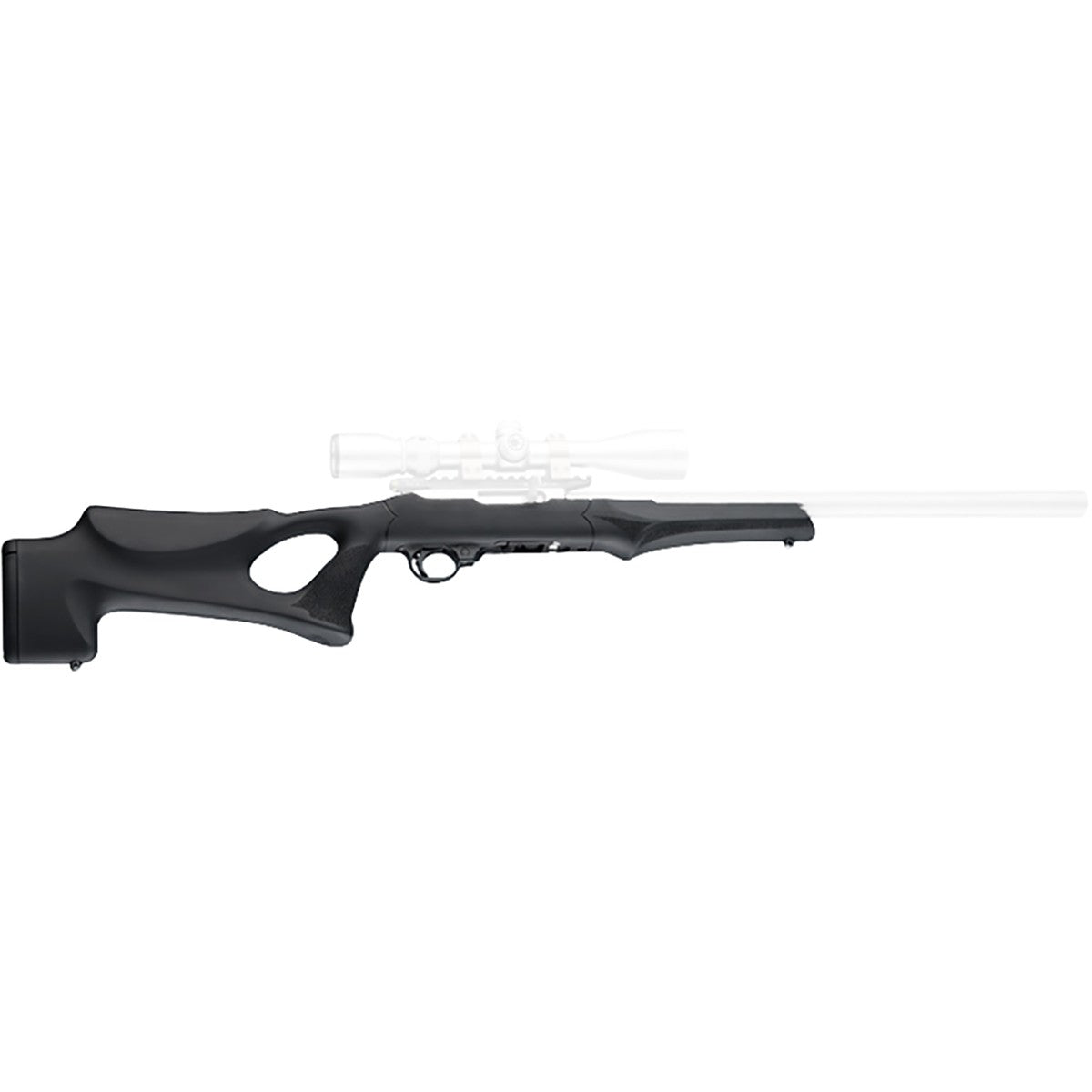 new Hogue Ruger 10-22 Tactical Thumbhole Overmolded Stock with .920 Barrel Channel