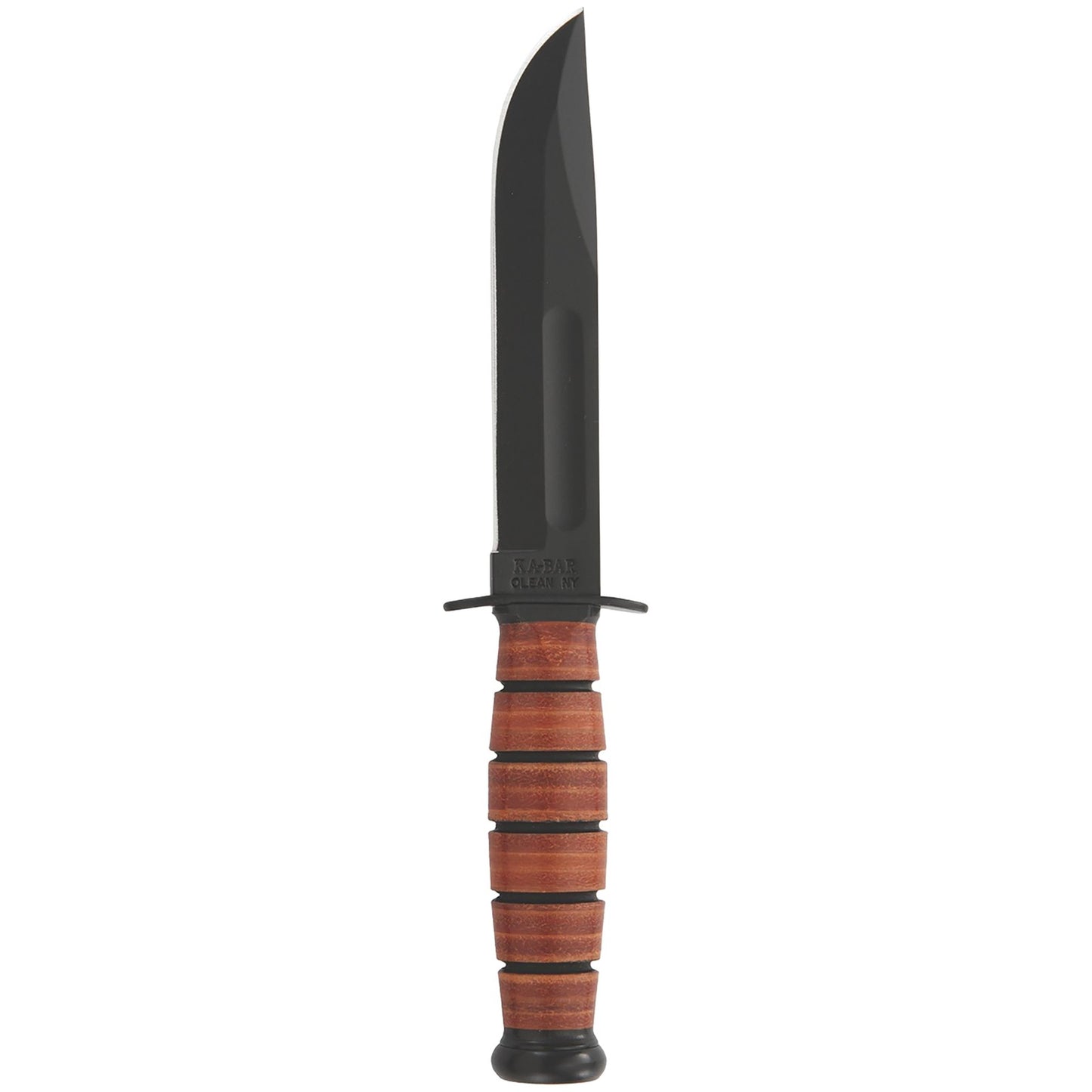 new KA-BAR 5.25" Fixed Blade USMC Short Knife Sheath - Brown