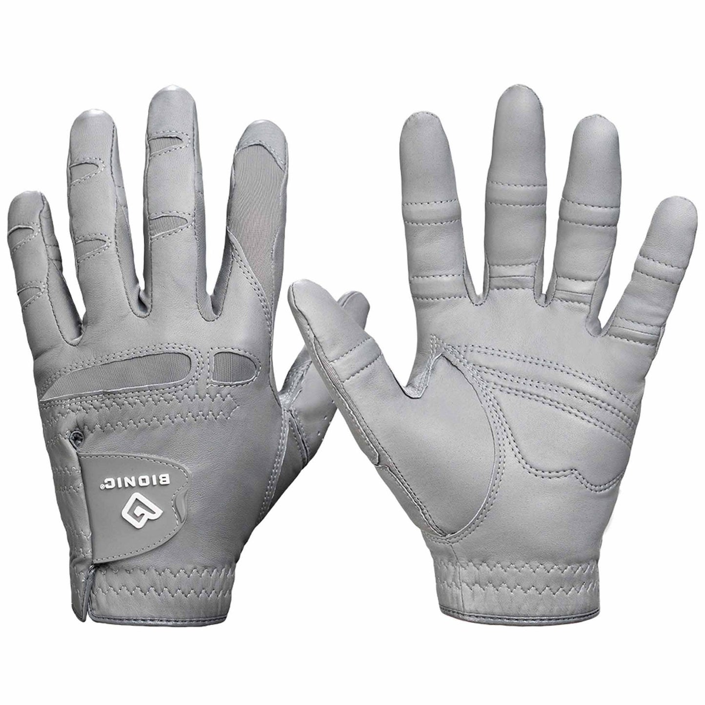 new Bionic Gloves Men's StableGrip 2.0 Golf - Left - Gray - Cadet