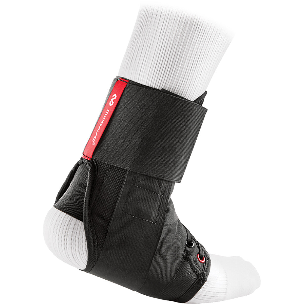 new McDavid 195 Ultralight Ankle Brace with Straps - Black