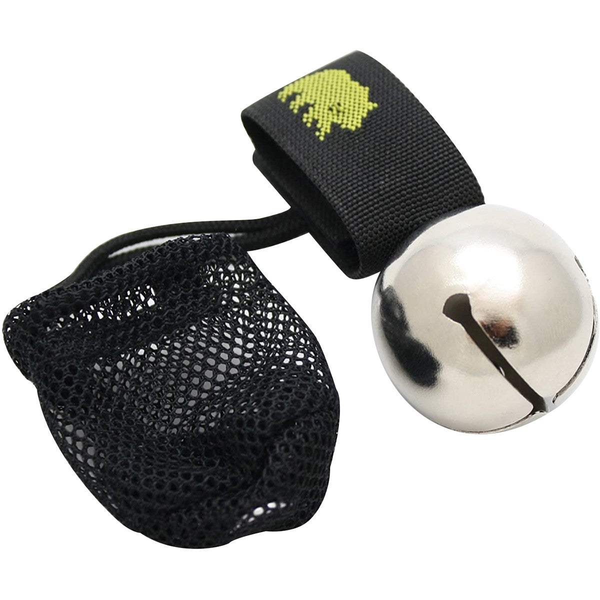 new Coghlan's Bear Bell Magnetic Silencer & Carry Strap Safety (2 Pack), Silver