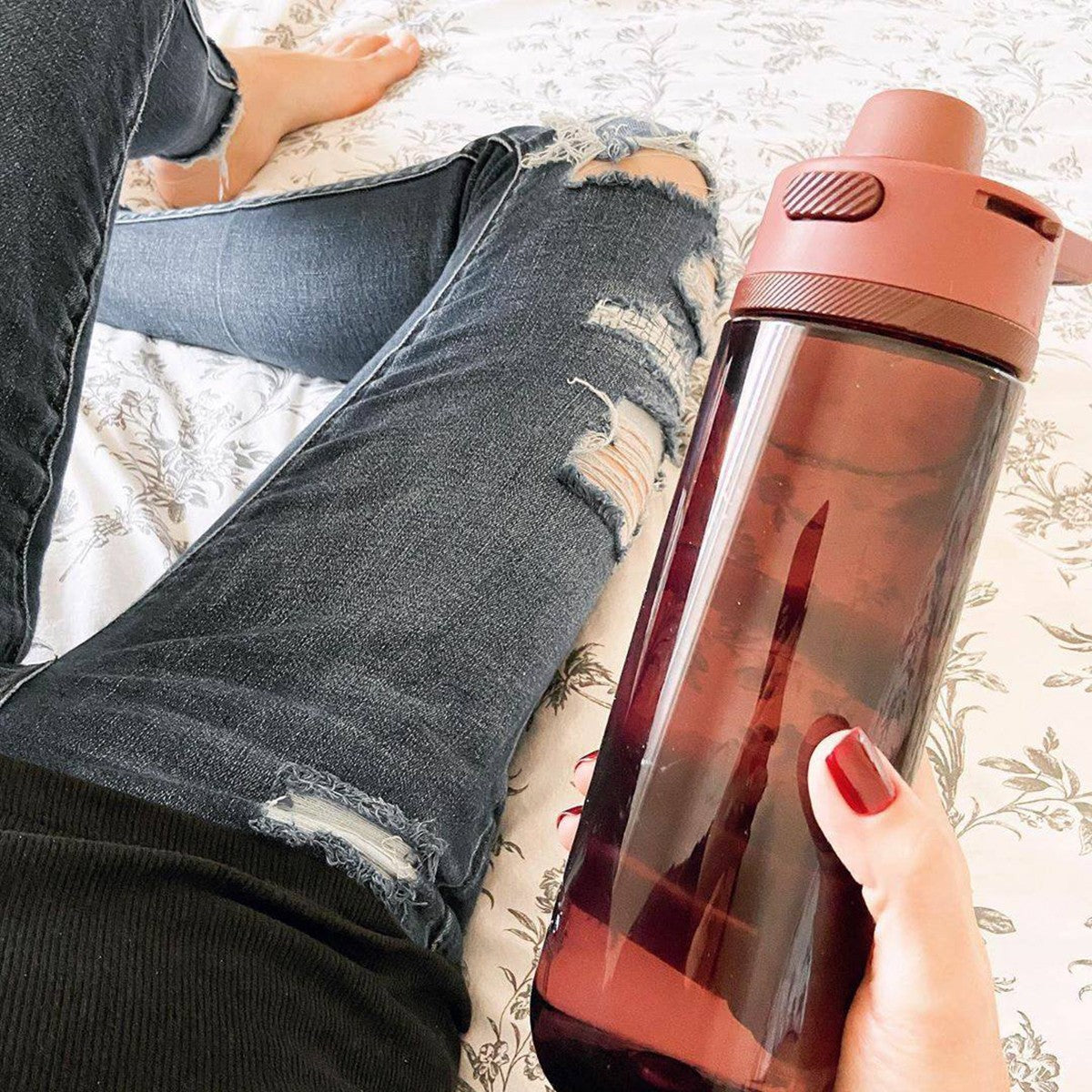 new Thermos 16 oz. Kid's Funtainer Plastic Hydration Water Bottle with Spout Lid