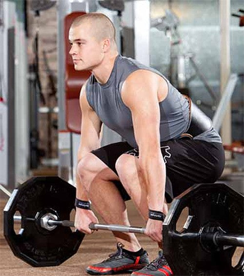 new Harbinger Big Grip No-Slip Padded Weight Lifting Straps