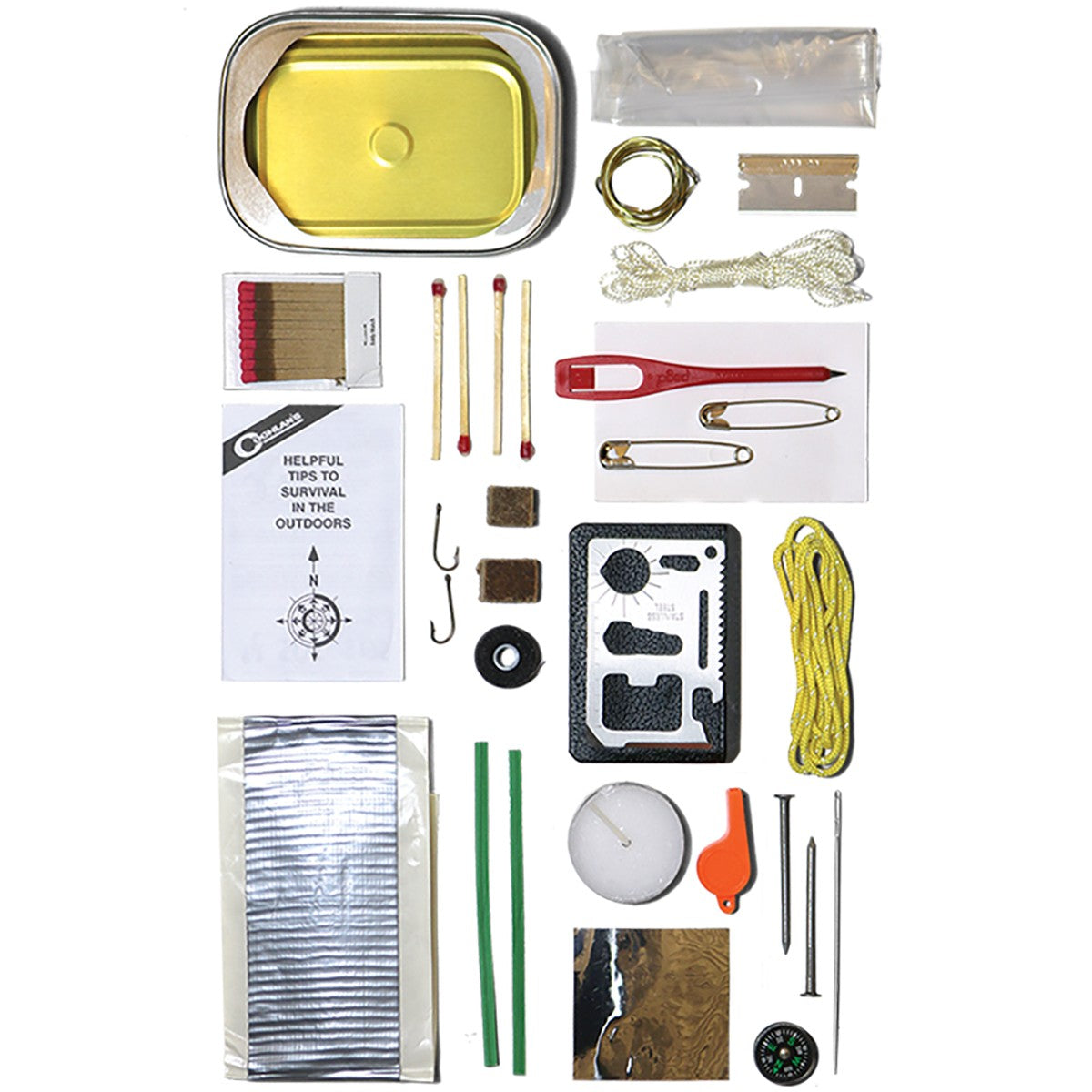 new Coghlan's Outdoor Survival Kit-In-A-Can