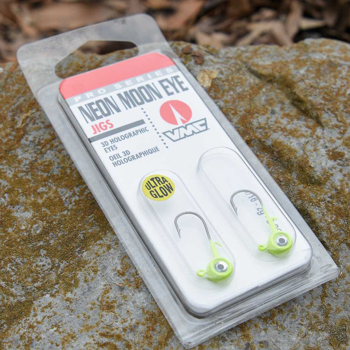 new VMC Neon Moon Eye Oz. 3D Holographic Jig - 4 Pack - Purple Albino