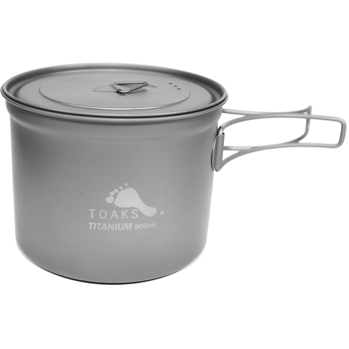 new TOAKS Titanium 900ml D115mm Cooking Pot - POT-900-D115 - Outdoor Camping