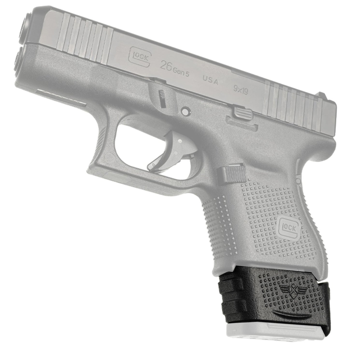 new XTech Tactical Mag-Adapt 26-15 Magazine Sleeve Adapter for Glock 26, 27, 28, 33