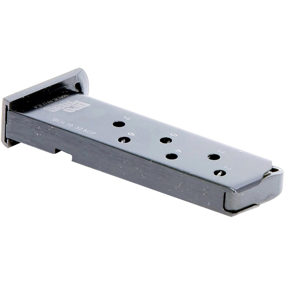 new ProMag Beretta 3032 Tomcat .32 ACP, 7-Round Magazine, BER 10, Blue Steel