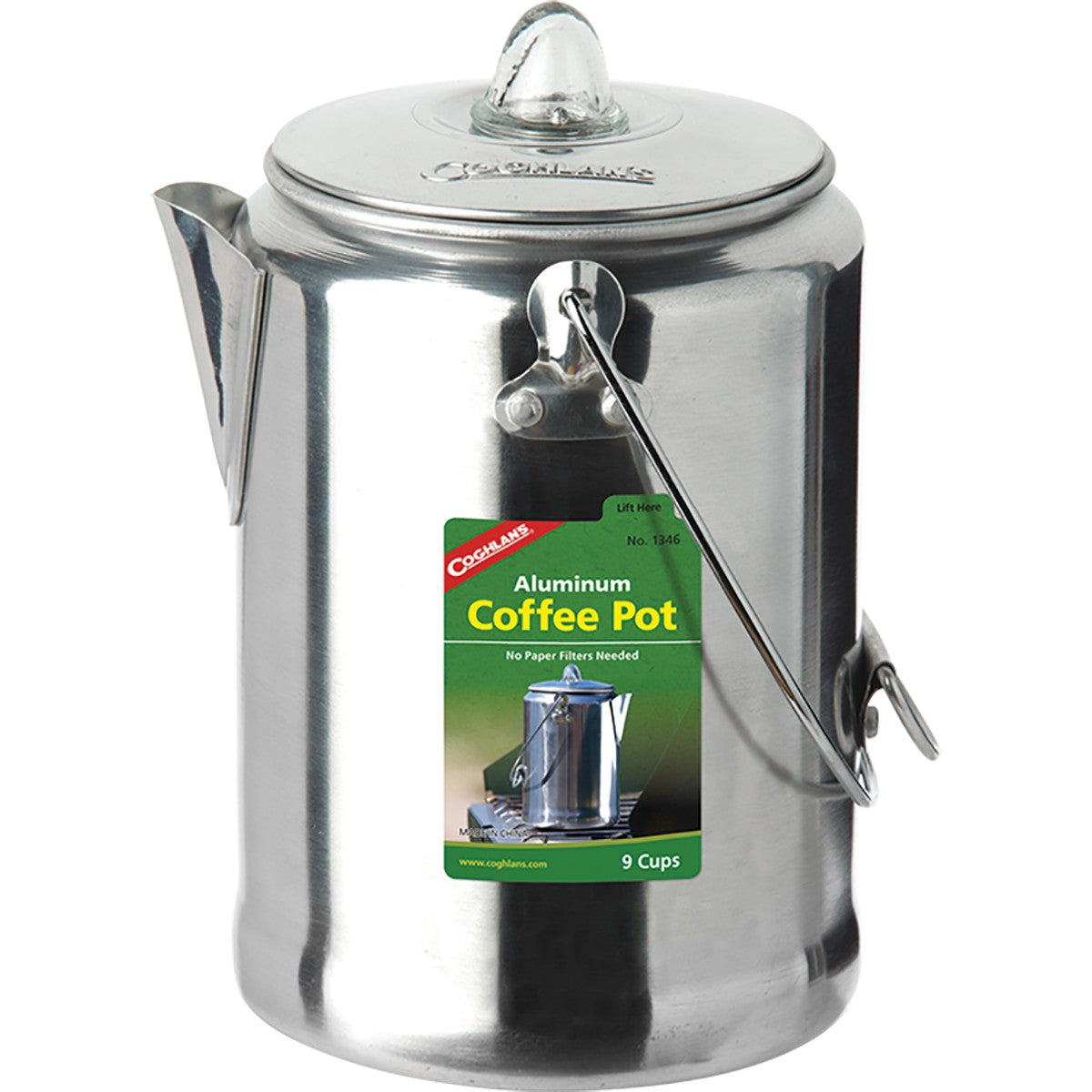 new Coghlan's 9-Cup Aluminum Coffee Pot