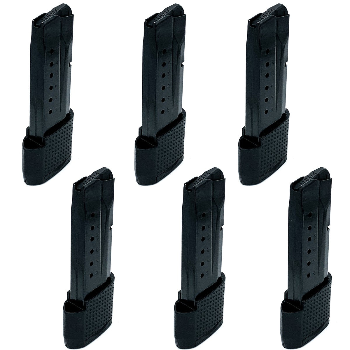 new ProMag (6 Pack) Smith & Wesson Shield 9mm, 10-Round Magazine, S&W SMI 28, Steel