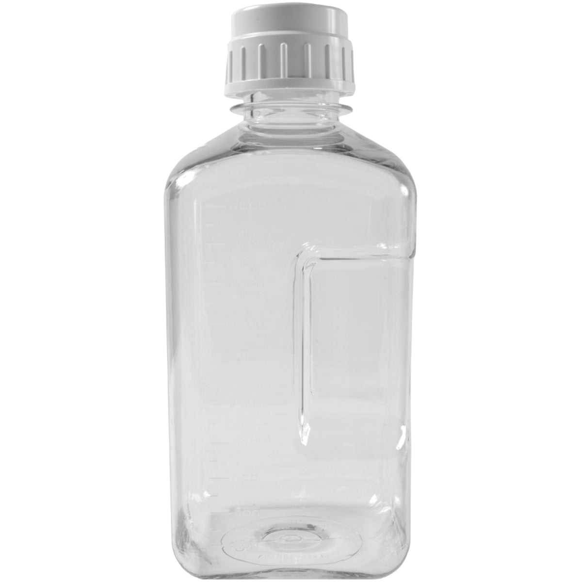 new Nalgene Transparent Lexan Polycarbonate Square Storage Bottle - Clear