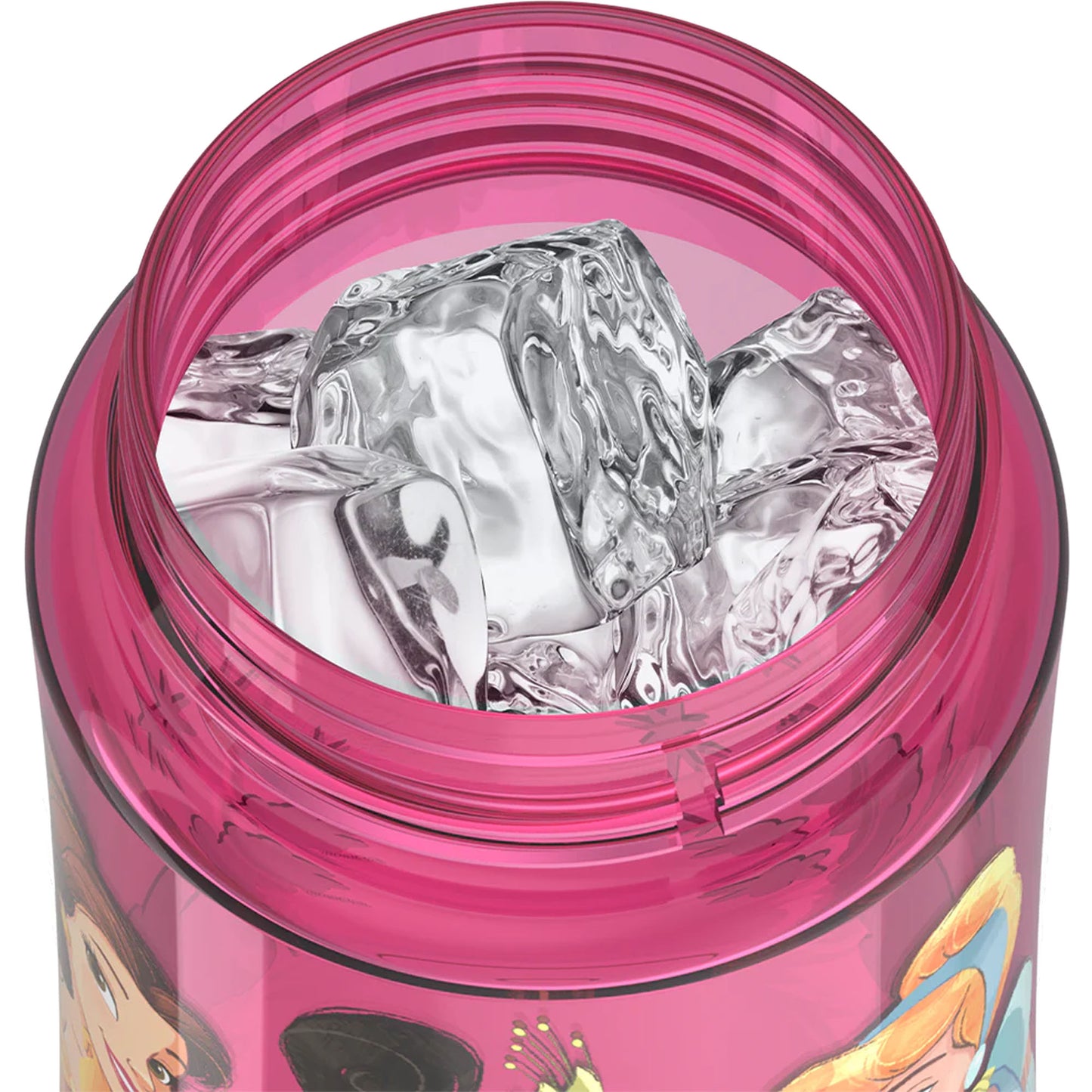 new Thermos 16 oz. Kid's Funtainer Plastic Hydration Water Bottle with Spout Lid