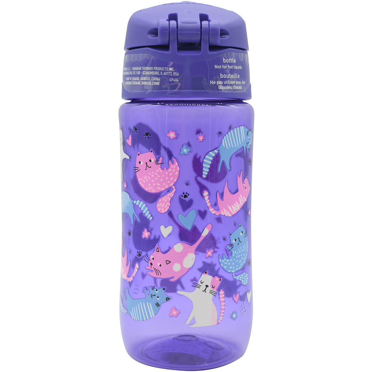 new Thermos 16 oz. Kid's Funtainer Plastic Hydration Water Bottle with Spout Lid