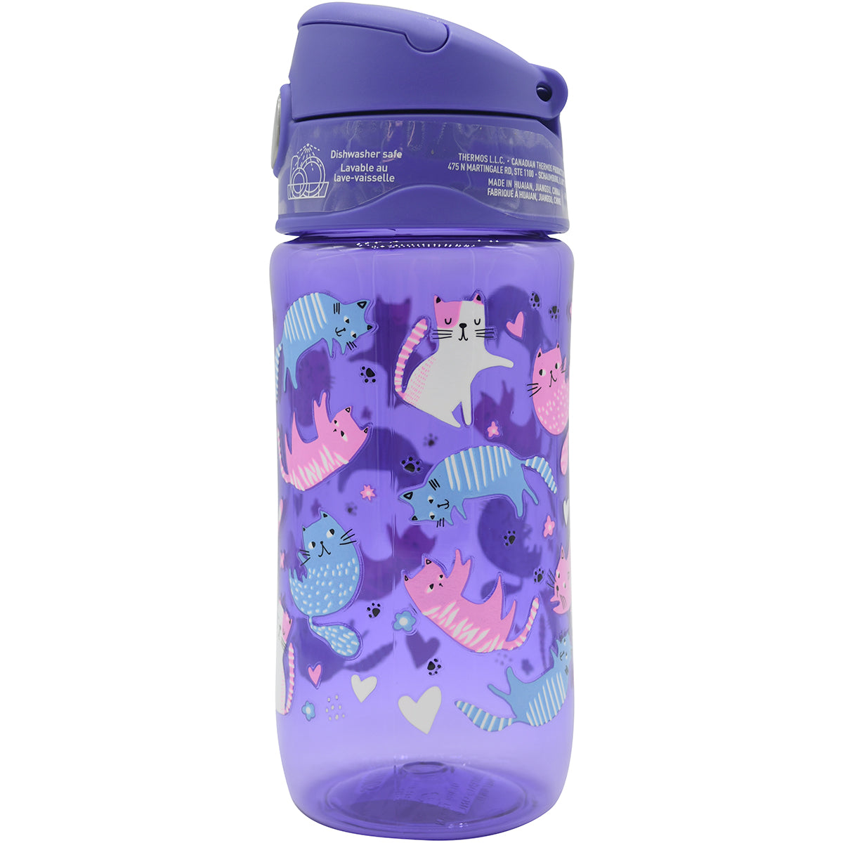 new Thermos 16 oz. Kid's Funtainer Plastic Hydration Water Bottle with Spout Lid