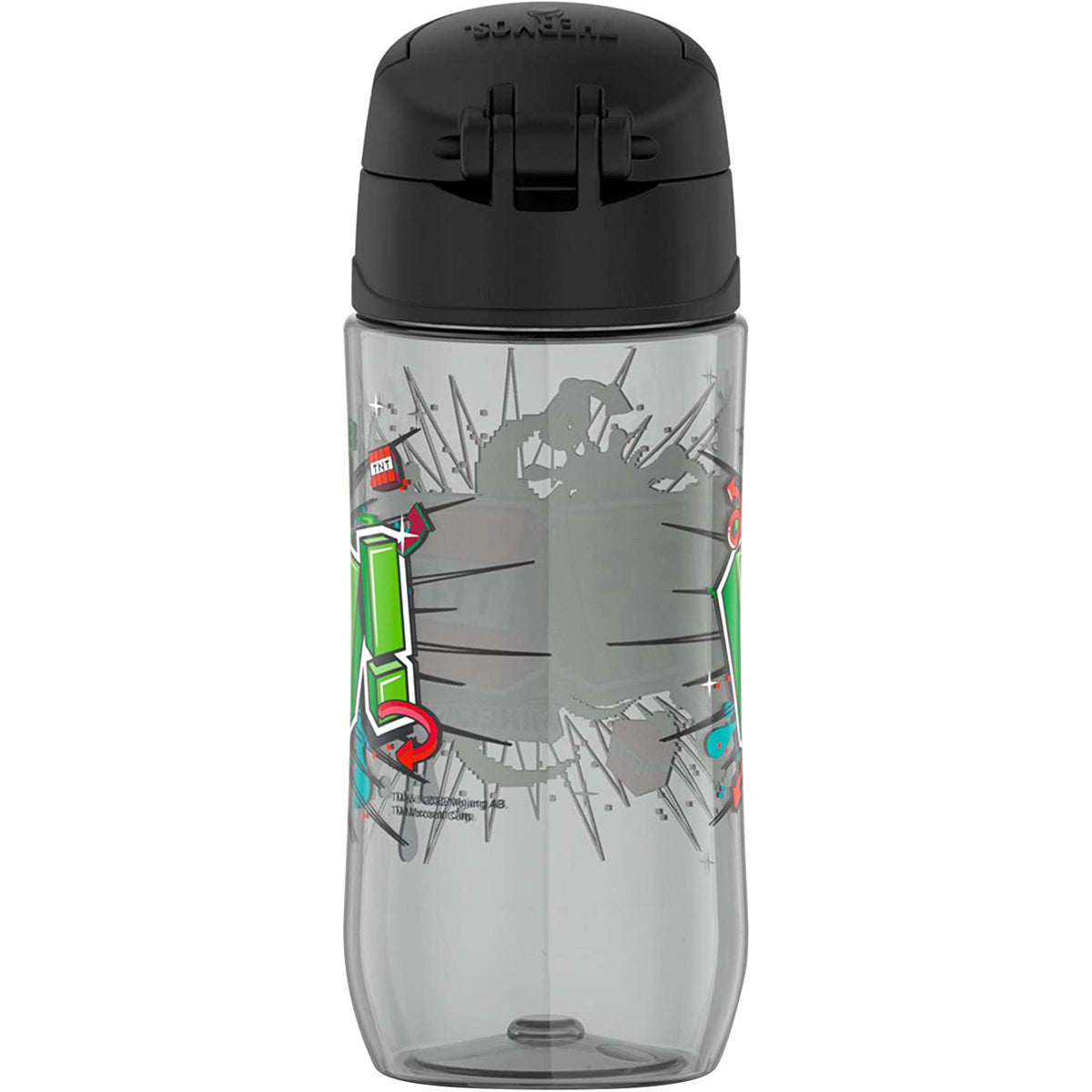 new Thermos 16 oz. Kid's Funtainer Plastic Hydration Water Bottle with Spout Lid