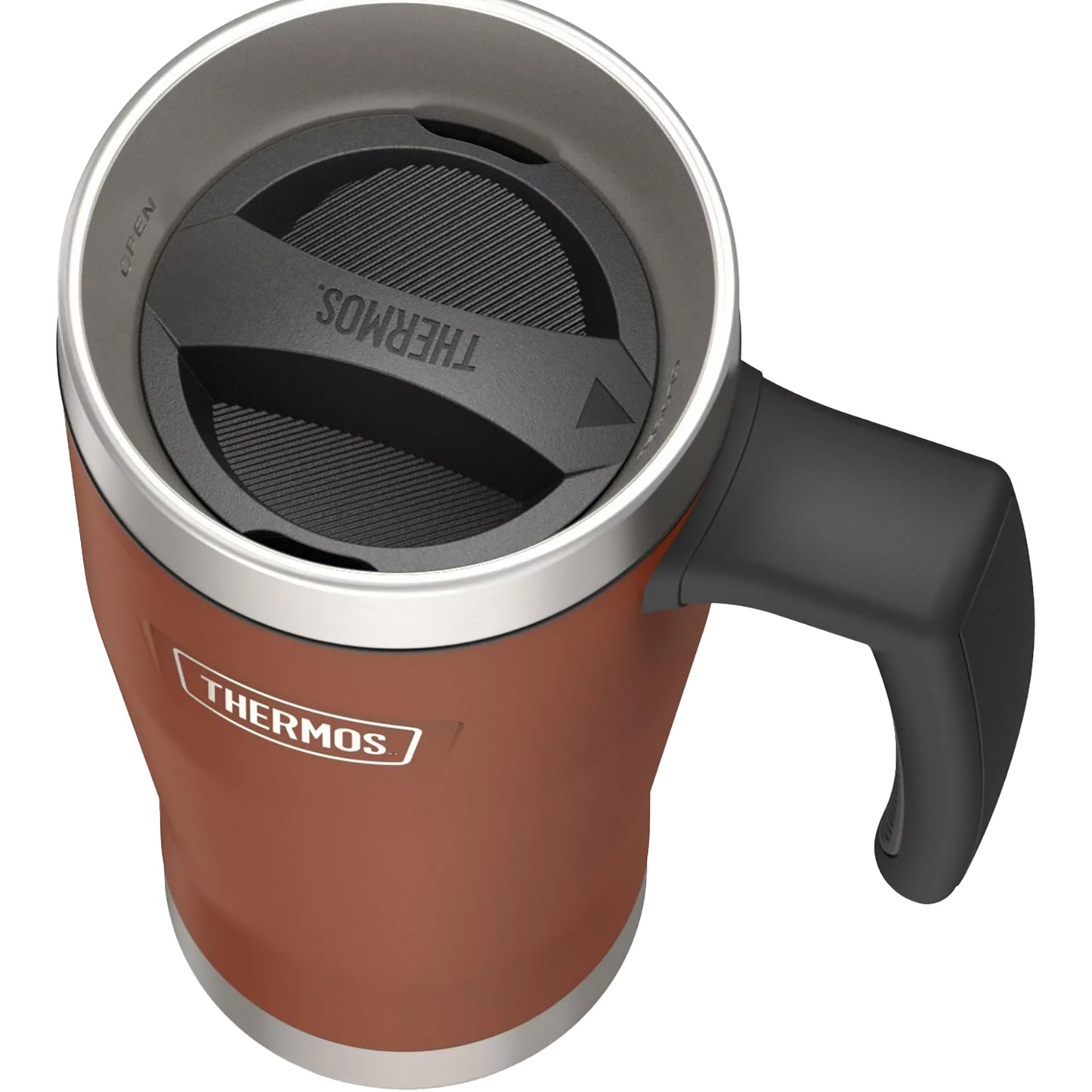 new Thermos 16 oz. Icon Vacuum Insulated Stainless Steel Travel Mug