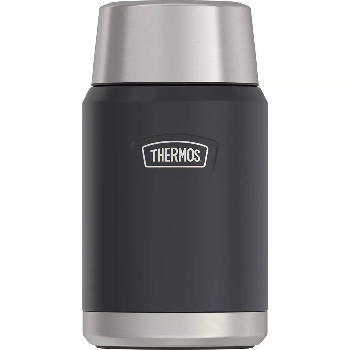 new Thermos 24 oz. Icon Vacuum Insulated Stainless Steel Food Jar Spoon