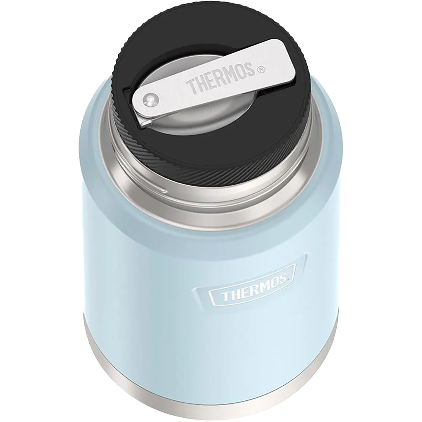 new Thermos 24 oz. Icon Vacuum Insulated Stainless Steel Food Jar Spoon