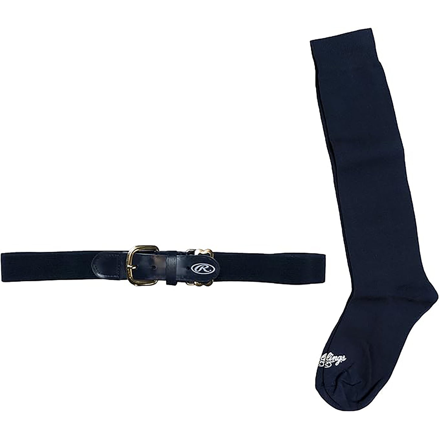 new Rawlings Baseball/Softball Belt and Socks Combo Set