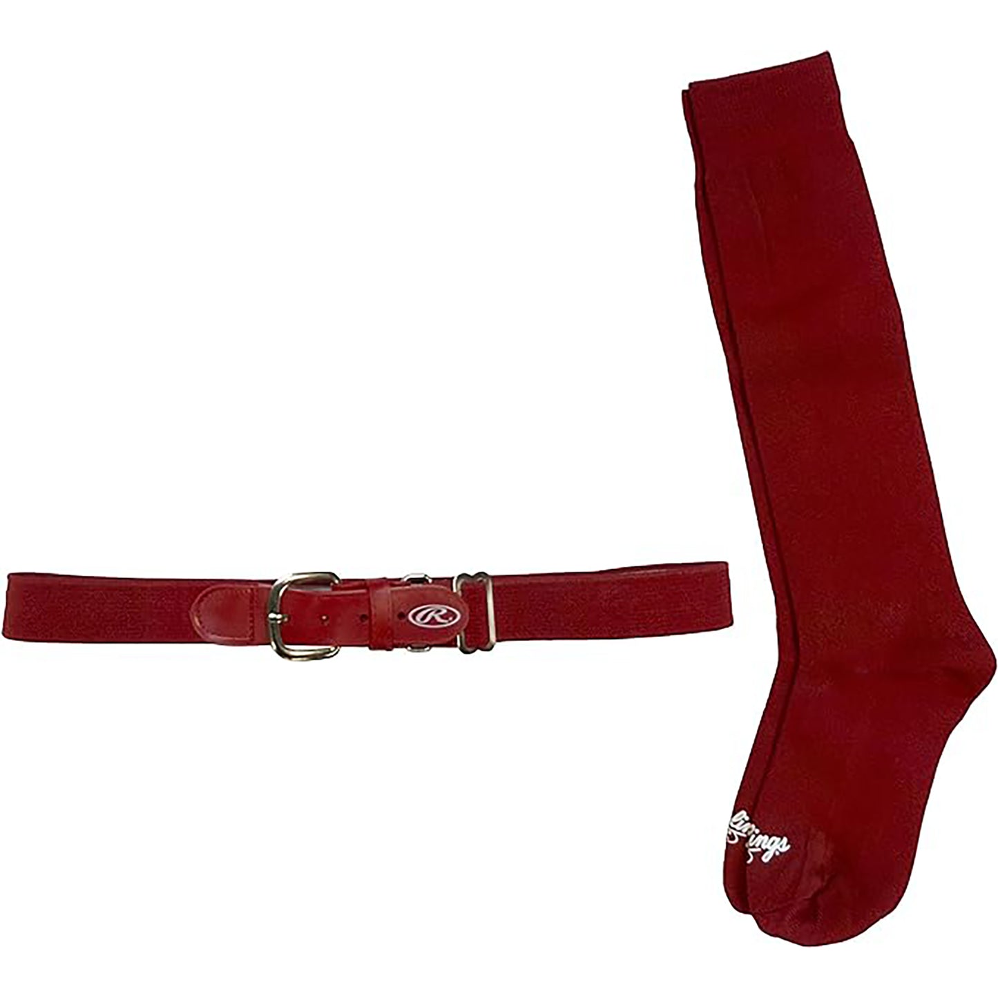 new Rawlings Baseball/Softball Belt and Socks Combo Set