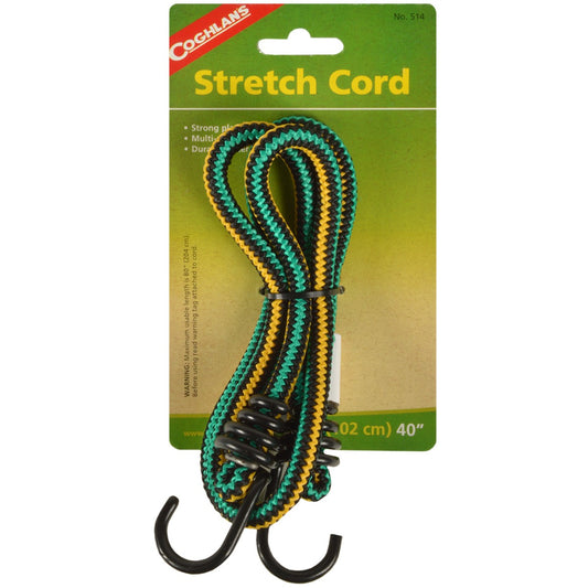 new Coghlan's 40" Stretch Cord with Plastic Hooks