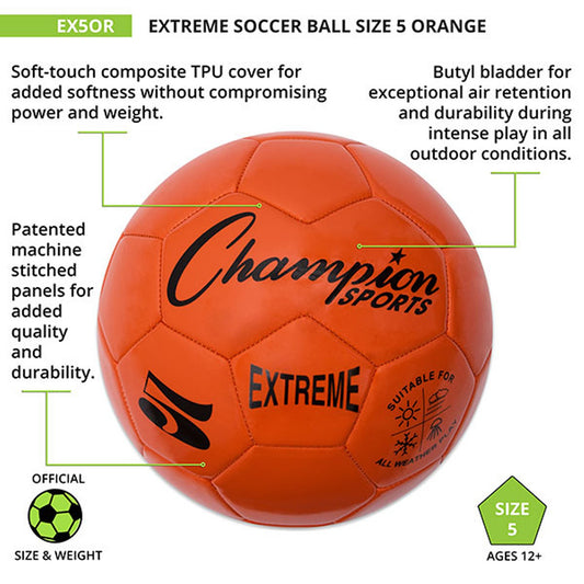 new Champion Sports Extreme Soccer Ball
