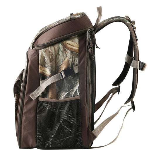 new Use Igloo Realtree Gizmo 30 Can Backpack Cooler With Side Mesh Hydration Pockets
