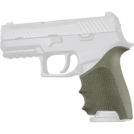 new Hogue SIG SAUER P320 Compact HandALL Beavertail Grip Sleeve - OD Green