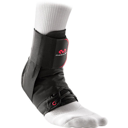 new McDavid 195 Ultralight Ankle Brace with Straps - Black