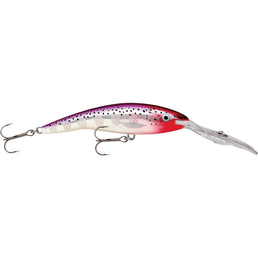 new Rapala Deep Tail Dancer 11 Fishing Lure - Purple Clown Flash