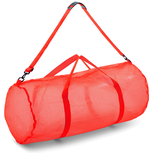 new Champion Sports Mesh Duffel Bag - Red - 15" x 36"