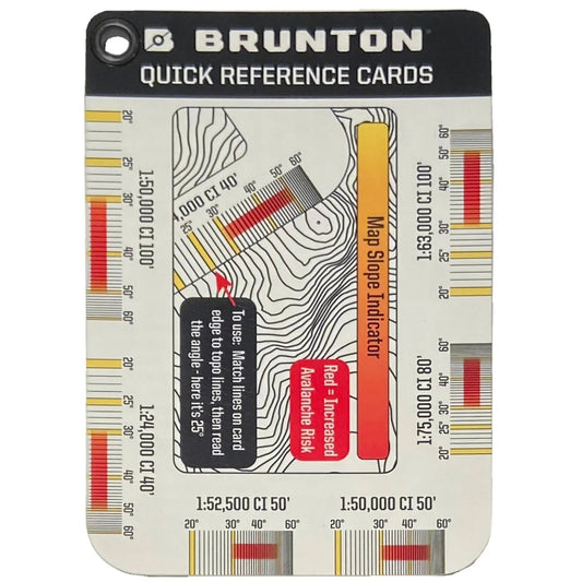 new Brunton Quick Reference Navigation Card Set