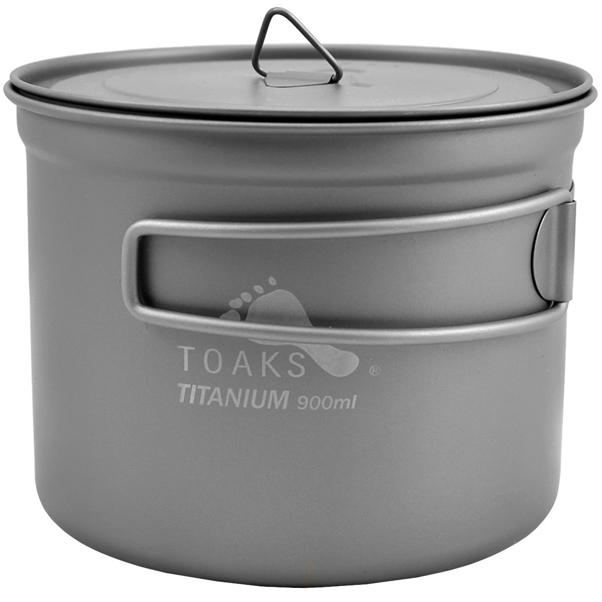 new TOAKS Titanium 900ml D115mm Cooking Pot - POT-900-D115 - Outdoor Camping