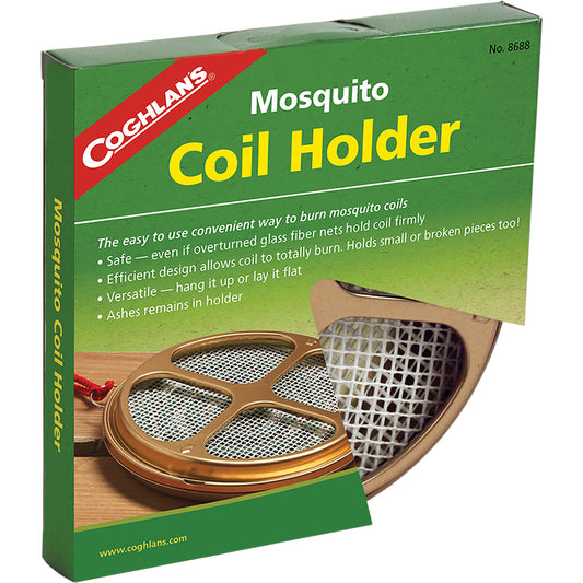 new Coghlan's Coil Holder, Glass Fiber Net Holds Firmly, Camping Outdoors